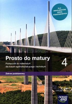 Matematyka Prosto do matury podręcznik klasa 4 liceum i technikum zakres podstawowy 68242. Autor: Antek Maciej, Belka Krzysztof. SmakLiter.pl Okładka książki Matematyka Prosto do matury podręcznik klasa 4 liceum i technikum zakres podstawowy 68242