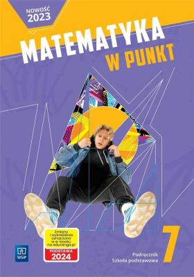 Okładka książki Matematyka w punkt podręcznik klasa 7 szkoła podstawowa