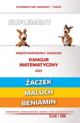 Matematyka z wesołym kangurem Żaczek/Maluch.... Autor:   Praca zbiorowa. SmakLiter.pl Okładka książki Matematyka z wesołym kangurem Żaczek/Maluch...