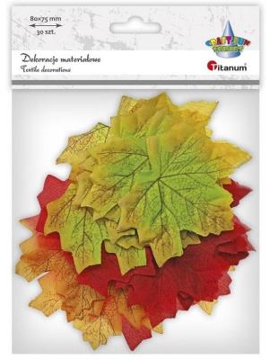 Opakowanie Materiałowe liście klonu 85x70mm 30szt