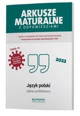 Matura 2022. J. pol. Arkusze z odpowiedziami ZP. Autor: Maciejewska Brygida, Manthey Jolanta. SmakLiter.pl Okładka książki Matura 2022. J. pol. Arkusze z odpowiedziami ZP