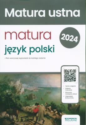 Okładka książki Matura 2024 Język polski Matura ustna ZPiR