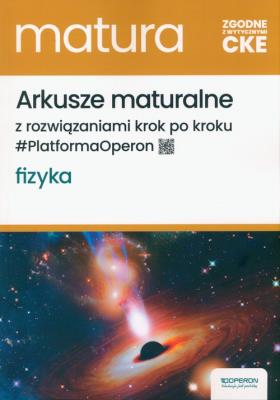 Matura 2025 Fizyka Arkusze ZR. Autor: Ogaza Adam. SmakLiter.pl Okładka książki Matura 2025 Fizyka Arkusze ZR