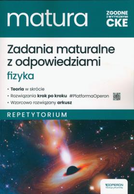 Matura 2025 Fizyka Repetytorium ZR. Autor: Kornaś Grzegorz. SmakLiter.pl Okładka książki Matura 2025 Fizyka Repetytorium ZR