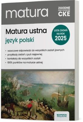 Matura 2025 Język polski Matura ustna ZRiP. Autor: Beata Zielińska, Banowski Tadeusz. SmakLiter.pl Okładka książki Matura 2025 Język polski Matura ustna ZRiP