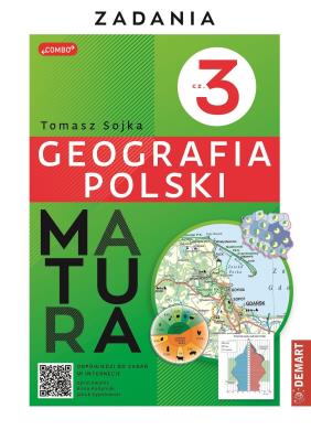 Okładka książki Matura Zadania część 3 Geografia Polski