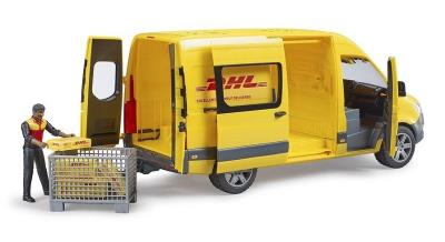 Opakowanie MB Sprinter DHL z figurką kuriera i z akcesoriami