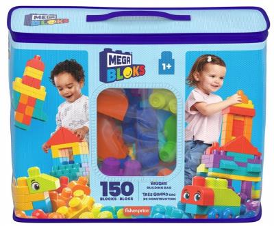 Mega Bloks Bardzo duża torba z klockami. Wydawca: Fisher- Price. SmakLiter.pl Opakowanie Mega Bloks Bardzo duża torba z klockami
