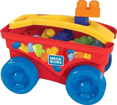 Opakowanie Mega Bloks Pull 'N Play Wagon wózek z klockami