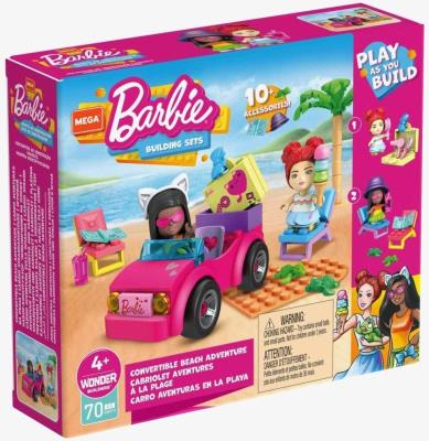 Opakowanie Mega Construx Barbie Plażowanie w Malibu GWR79