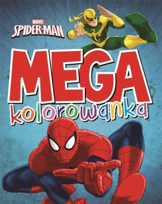 Okładka książki Mega kolorowanka. Marvel Spider-Man