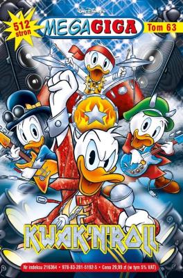 MegaGiga 2/2024 Kwak'n'roll. Autor: pracca zbiorowa. SmakLiter.pl Okładka książki MegaGiga 2/2024 Kwak'n'roll