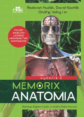 Okładka książki Memorix Anatomia. Polsko-angielsko-łacińskie mianownictwo anatomiczne