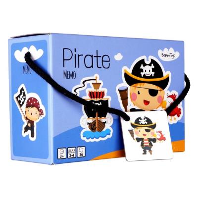 Opakowanie Memory dla dzieci 36el Piraci