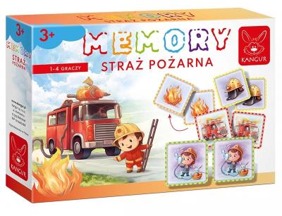 Memory Straż Pożarna. Wydawca: Kangur. SmakLiter.pl Opakowanie Memory Straż Pożarna