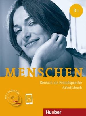 Menschen B1. Zeszyt ćwiczeń + Audio CD. Autor: Julia Braun-Podeschwa, Habersack Charlotte, Angel. SmakLiter.pl Okładka książki Menschen B1. Zeszyt ćwiczeń + Audio CD