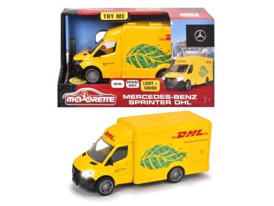 Mercedes-Benz DHL 12,5 cm Majorette Grand. Wydawca: Majorette. SmakLiter.pl Opakowanie Mercedes-Benz DHL 12,5 cm Majorette Grand