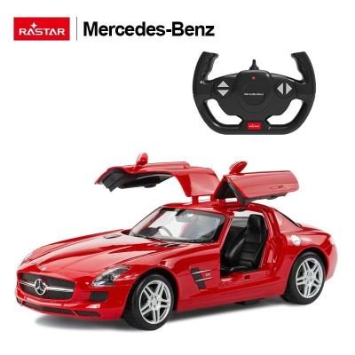 Mercedes-Benz SLS 1:14. Wydawca: Rastar. SmakLiter.pl Opakowanie Mercedes-Benz SLS 1:14
