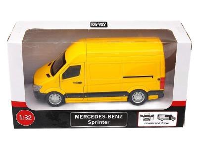 Opakowanie Mercedes Benz Sprinter żółty