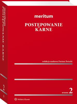 Okładka książki Meritum Postępowanie karne