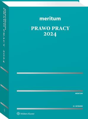 Okładka książki Meritum Prawo Pracy 2024