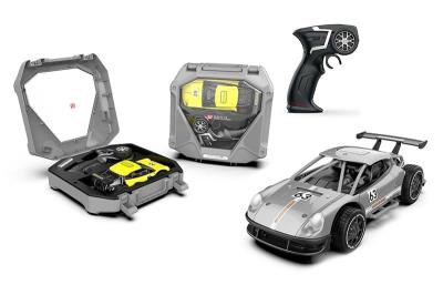 Opakowanie Metalowe auto RC w walizce