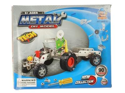 Opakowanie Metalowe klocki do skręcania 90el