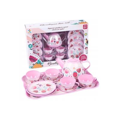 Opakowanie Metalowy zestaw do herbaty 13el