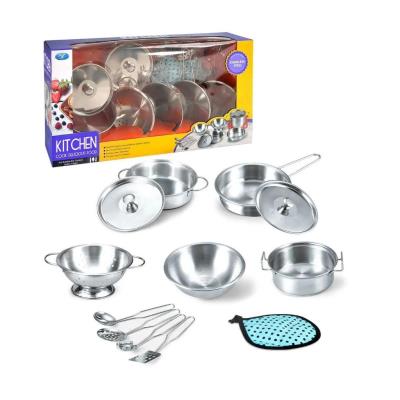 Opakowanie Metalowy zestaw garnków dla dzieci