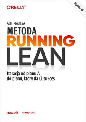 Okładka książki Metoda Running Lean w.3