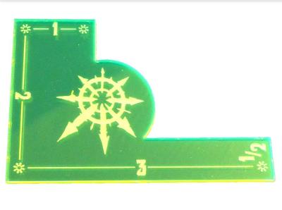 Opakowanie Miarka do gier bitewnych 3, 2, 1, 1/2 cala GC