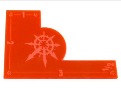 Opakowanie Miarka do gier bitewnych 3, 2, 1, 1/2 cala RC