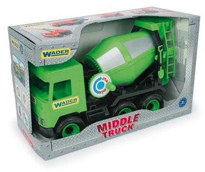 Opakowanie Middle Truck Betoniarka zielona