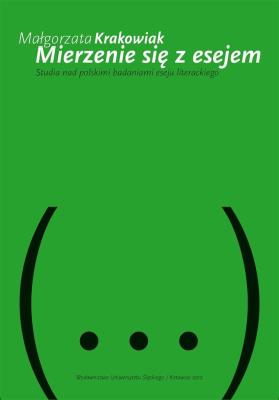 Okładka książki Mierzenie się z esejem