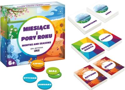 Opakowanie Miesiące i pory roku - gra językowa