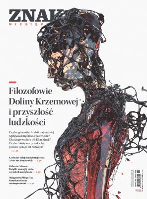 Okładka książki Miesięcznik ZNAK 812 (01/2023) - Filozofowie Doliny Krzemowej i przyszłość ludzkości