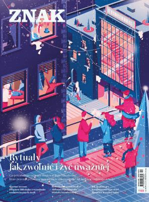 Okładka książki Miesięcznik ZNAK 823 (12/2023) - Rytuały. Jak zwolnić i żyć uważniej