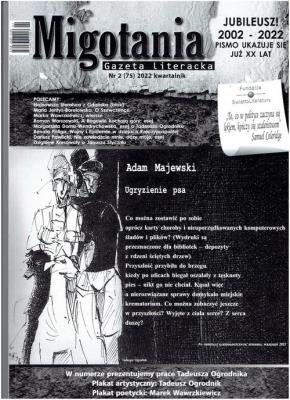 Migotania 2/2022 / Fundacja Światło Literatury. Autor:   Praca zbiorowa. SmakLiter.pl Okładka książki Migotania 2/2022 / Fundacja Światło Literatury