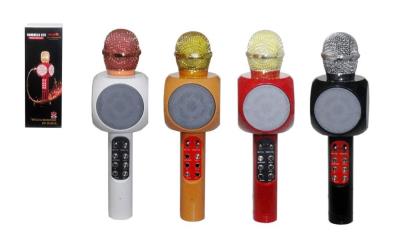 Opakowanie Mikrofon bluetooth światło i dźwięk MIX