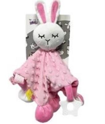 Opakowanie Miluś różowy zając 25cm