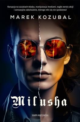 Milusha. Autor: MAREK KOZUBAL. SmakLiter.pl Okładka książki Milusha