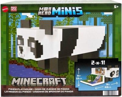 Opakowanie Minecraft Domek zabaw pandy + 2 minifigurki HLL25