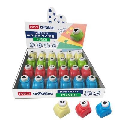 Opakowanie Mini dziurkacz wzorki (24szt) EASY