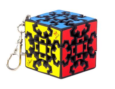 Opakowanie Mini Gear Cube łamigłówka brelok Recent Toys