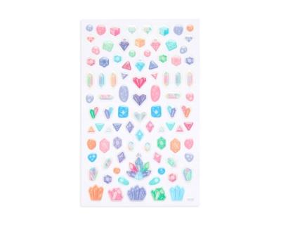 Opakowanie Mini Naklejki Itsy Bitsy Brokatowe Klejnoty