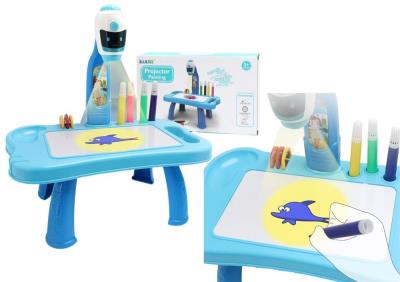 Opakowanie Mini projektor 2w1 niebieski