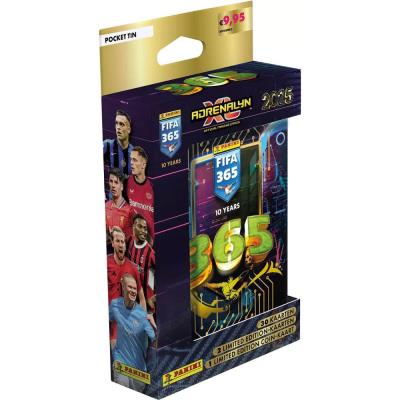 Mini puszka Fifa 365 Adrenalyn XL 2025. Wydawca: Panini. SmakLiter.pl Opakowanie Mini puszka Fifa 365 Adrenalyn XL 2025