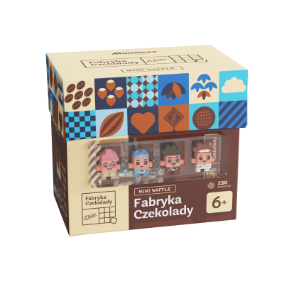 Opakowanie Mini Waffle 230el Fabryka czekolady Wedel