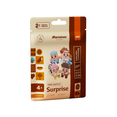 Opakowanie Mini Waffle saszetka Wedel