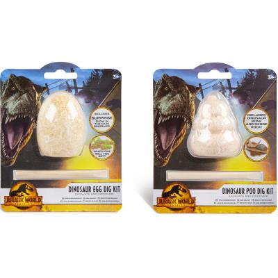 Mini zestaw wykopaliska Dinozaury Jurassic World. Wydawca: RMS. SmakLiter.pl Opakowanie Mini zestaw wykopaliska Dinozaury Jurassic World